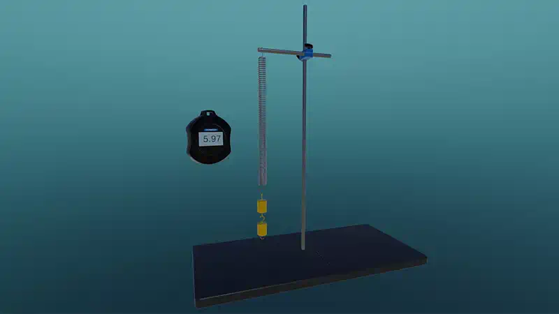 Measurement of spring constant